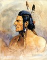 Indianer mutig 1898 Charles Marion Russell Indianer